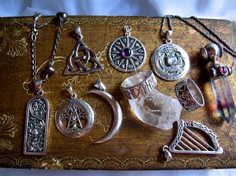 Enchanted talisman of the medieval witch